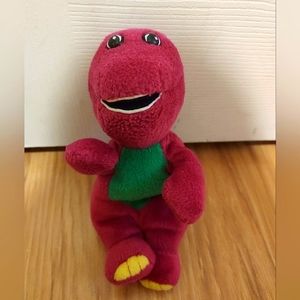 Gund Barney The Purple Dinosaur Vintage Plush Stuffed 7 Inches